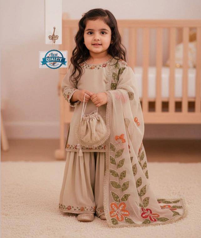 Premium Quality Ready To Wear OC 238 SILK Kids clothing exporters in Pune